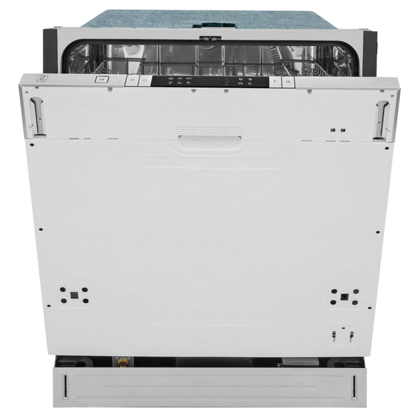 ZLINE 24 in. Panel Ready Top Control Built-In Dishwasher with Stainless Steel Tub, 52dBa