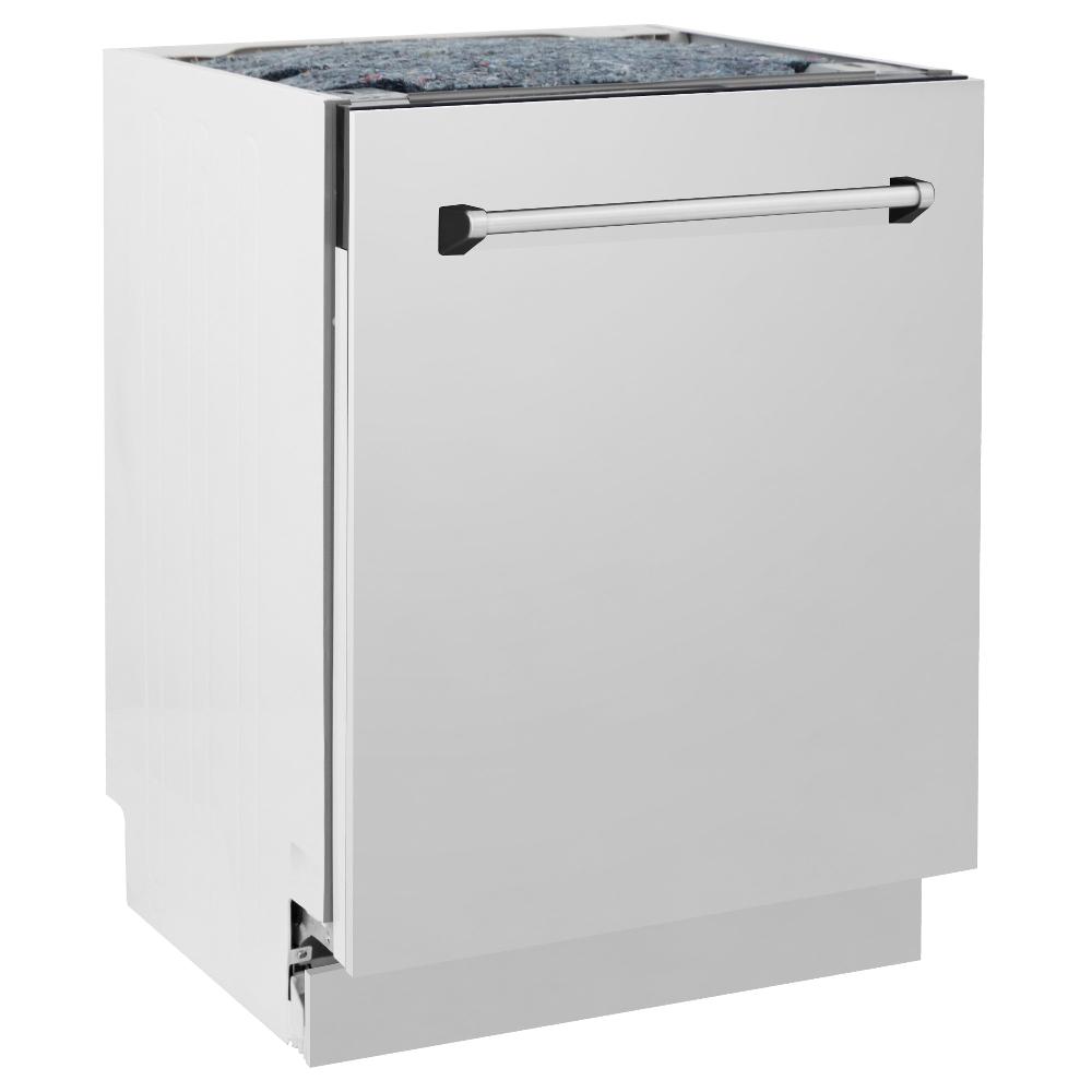 ZLINE 24" Tallac Series 3rd Rack Tall Tub Dishwasher in Stainless Steel, 51dBa