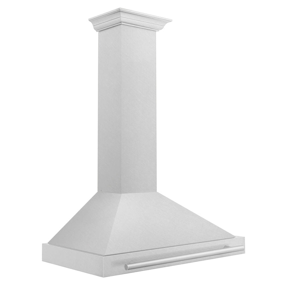 ZLINE 36" Fingerprint Resistant Stainless Steel Range Hood with Stainless Steel Handle