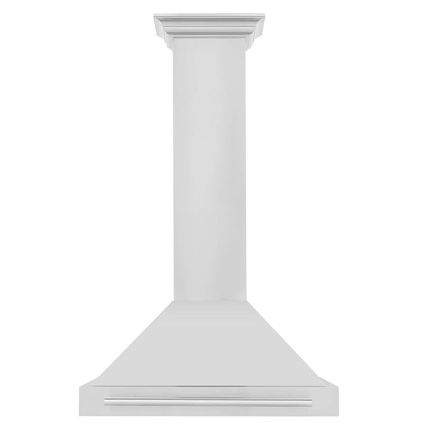 ZLINE  48" Stainless Steel Range Hood with Stainless Steel Handle