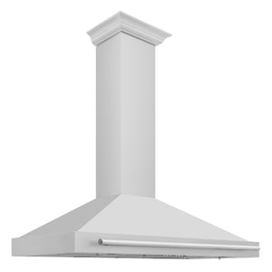 ZLINE  48" Stainless Steel Range Hood with Stainless Steel Handle