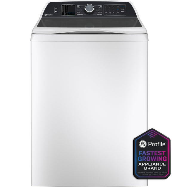 GE Profile™ ENERGY STAR® 5.3  cu. ft. Capacity Washer with Smarter Wash Technology and FlexDispense™