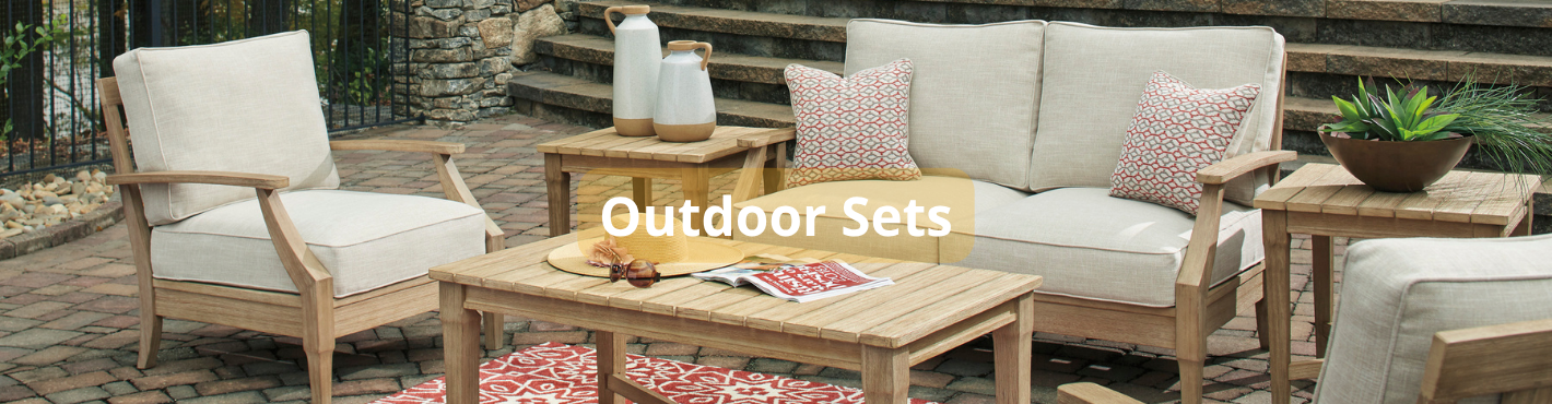 Outdoor Patio Sets Web Banner