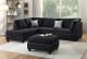 3-PCS SECTIONAL SET W/2 ACCENT PILLOWS