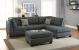 3-PCS SECTIONAL SET W/2 ACCENT PILLOWS
