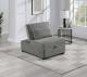 CONVERTIBLE SOFA W/ 1 ACCENT PILLOW
