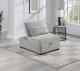 CONVERTIBLE SOFA W/ 1 ACCENT PILLOW