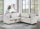 3-PC CONVERTIBLE SECTIONAL W/ 2 ACCENT PILLOWS 