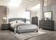 CALIFORNIA KING BED/GREY