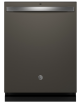 GE® ENERGY STAR® Fingerprint Resistant Top Control with Stainless Steel Interior Dishwasher with Sanitize Cycle