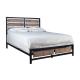 Elk River - 5/0 Queen Headboard, Footboard & Slats - Rustic