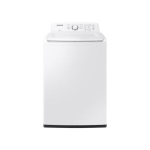 4.1 cu. ft. Capacity Top Load Washer with Soft-Close Lid and 8 Washing Cycles in White