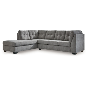 Marleton - 2-Piece Sectional With Laf Corner Chaise - Gray