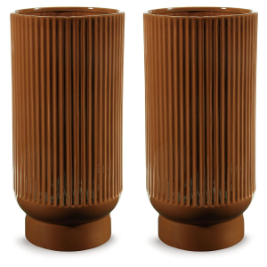 Avalyah - Vase (Set of 2) - 15## - Burnt Umber