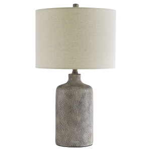 Linus - Ceramic Table Lamp  - Antique Black