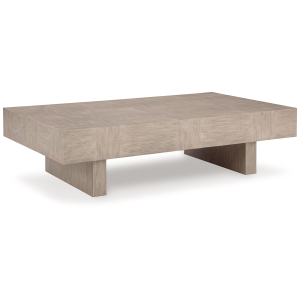 Jorlaina - Rectangular Cocktail Table - Light Grayish Brown