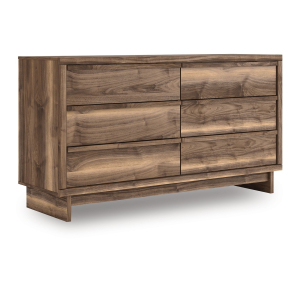 Chirason - Six Drawer Dresser - Brown