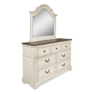 Anastasia - Mirror - Antique White