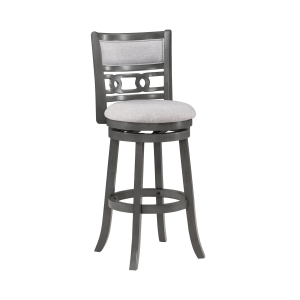 Gia - Swivel Barstool - Gray