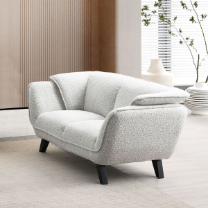 Nayeli - Loveseat - Light Gray Boucle