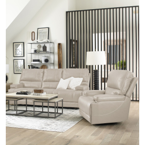 Whitman - Powered By Freemotion Power Reclining Sofa And Recliner - Verona Linen