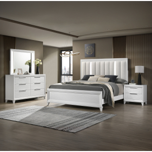 Cressida - Queen 4 Piece Bedroom Set - White