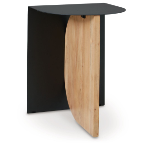 Ladgate - Accent Table - Black / Natural