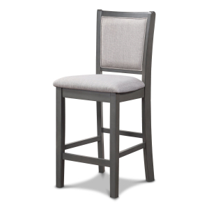 Amy - Counter Chair (Set of 2) - Gray