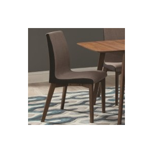 Redbridge - Upholstered Dining Side Chair (Set of 2) - Natural Walnut