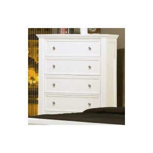 Sandy Beach - 5-Drawer Bedroom Chest - Cream White