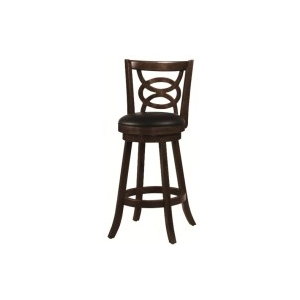 Calecita - Wood Swivel Bar Stool (Set of 2) - Cappuccino