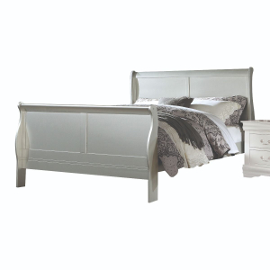 Louis Philippe III - Eastern King Bed - Platinum