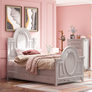 Flora - Full Bed - Gray