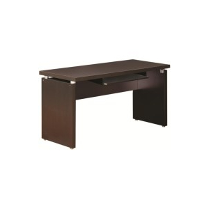 Skylar - Computer Desk With Keyboard Drawer - Cappuccino