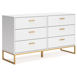 Socalle - Six Drawer Dresser - Two-Tone
