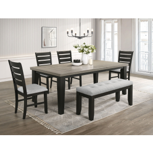 Bardstown - 6 Piece Dining Room Set - Light Gray