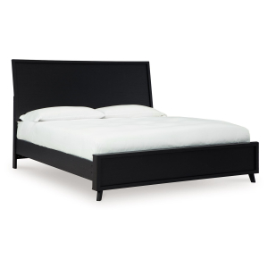 Danziar - King Panel Bed - Black