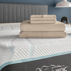 Linens - Tempur Breeze Cooling Sheet Set - Sandstone - King