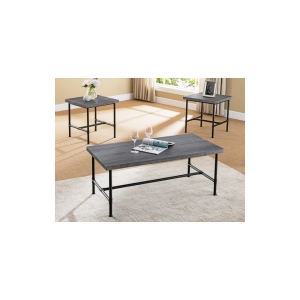 Boris - 3 Piece Cocktail Set - Charcoal & Gray