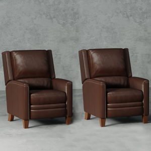 Connor - Power Cordless High Leg Recliner P2 (Set of 2) - Espresso