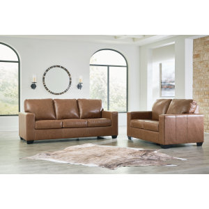 Bolsena - 2 Pc. - Sofa, Loveseat - Caramel