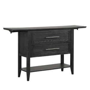 Sable Crest - Drop Leaf Server - Black