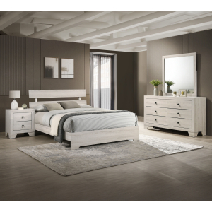 Atticus - Full 4 Piece Bedroom Set - White