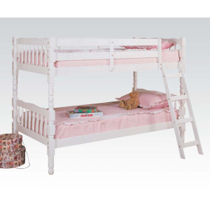 Homestead - Twin Over Twin Bunk Bed - White