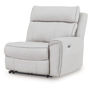 Social Pointe - RAF Zero Wall Power Recliner - Pearl / Ash