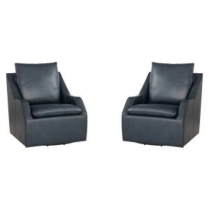 Asher - Swivel Accent Chair (Set of 2) - Steamboat Marine