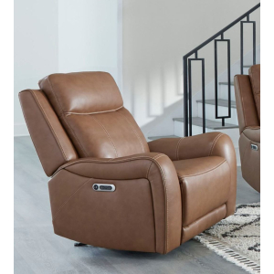 Haywood - Power Glider Recliner - Butternut