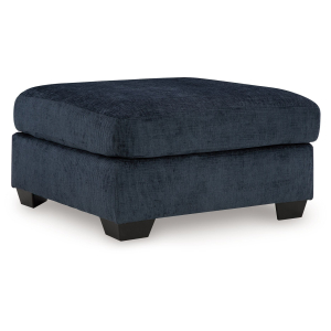 Aviemore - Oversized Accent Ottoman - Ink
