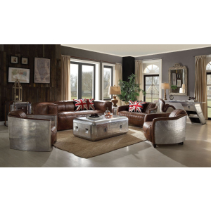 Brancaster - Sofa - Retro Brown Top Grain Leather