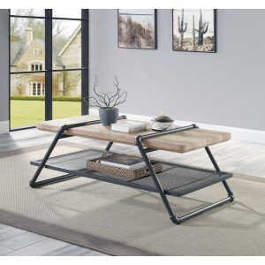 Brantley - Coffee Table - Oak & Sandy Gray